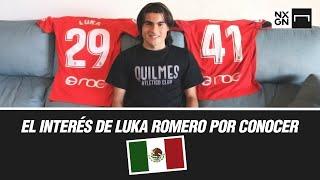 ¿Luka Romero fue buscado por la federación de México?