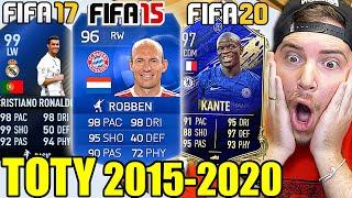 TUTTI I TOTY TROVATI da MIKESHOWSHA su FIFA!! (2015-2021)