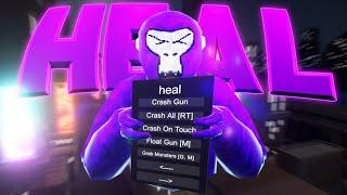 FREE CRASHES! | Heal Menu | Best Gorilla Tag Mod Menu.