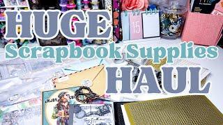 A HUGE Scrapbook and Art Journal Haul from Soto Studios