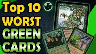 Top 10 Worst Green Cards in Magic