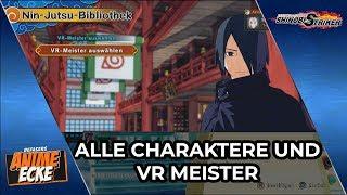 Alle Charaktere und VR Meister freischalten - Shinobi Striker Deutsch