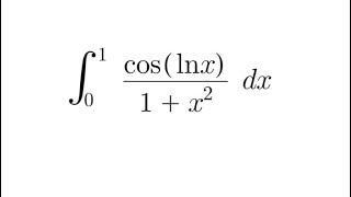 An interesting integral