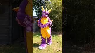 Spyro walkies #furries #fursuit #spyro