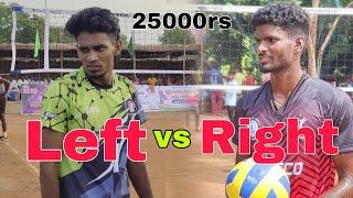 fire match  | Sekar vs lotta  | 25000rs match | Leo friends vs jai friends #volley #volleyball