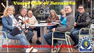 The Vespa Club of Sarasota - A Glimpse into our weekly Wednesday Coffee