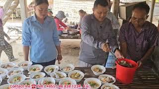 ជាង ហុក ដឹកនាំ មេចុងភៅ មកធ្វើស៊ុបអោយក្មេងៗនៅជនបទ គ្មានសាលារៀន