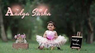 Aadya Sasha pre birthday shoot|First birthday photoshoot|Cake Smash|Baby girl Cinematic video 2021