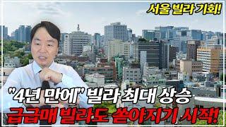 "수요 터지기 시작했다" 아파트 말고, 빌라 사세요! 하지만 급매물 잘못 사면 망한다? 꼭 확인하세요.