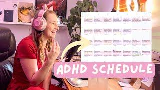 The ADHD Organizational/Schedule Hack You NEED! ️