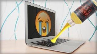 Залил MacBook - что делать? История моей проблемы