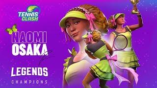 Tennis Clash Naomi Osaka Very First Legend Champion Review [Level 15 Aggressive Baseliner]
