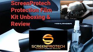 Screen Protech Protection Film Kit Unboxing & Review for 2020-2024 Toyota Highlander (DIY)