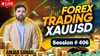 Live XAUUSD Gold and Currency Pairs Forex Trading Free Signals | Session # 406 | Forex Fever