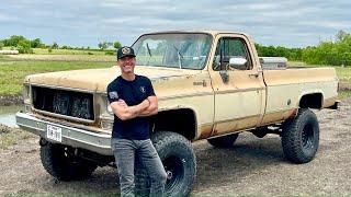 Restoring my 1977 Chevy k10 Square Body (Part 1)