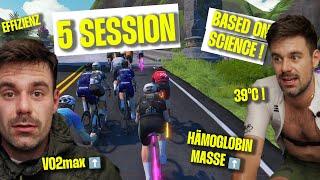 5 ZWIFT TRAININGS für mehr Performance! I HIT, Nüchtern, Technik, Race & Heat