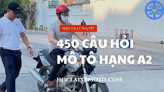 Mẹo Thi 450 Câu Hỏi Lý Thuyết Lái Xe Mô Tô Hạng A2