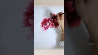 千娇百媚牡丹花 #才艺 #art #chineseart #paintingtutorial #tutorial