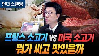 프랑스 소고기 vs 미국 소고기 뭐가 싸고 맛있을까 (언더스탠딩 백종훈 기자)