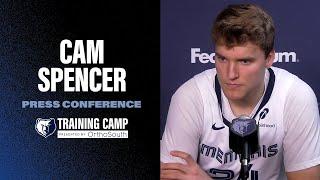 Cam Spencer | Memphis Grizzlies 2024 Media Day