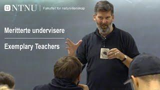 Meritterte undervisere ved Fakultet for naturvitenskap, NTNU. 2019/2020