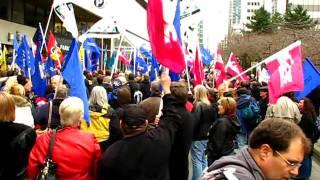 BC Federation of Labour Rally