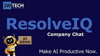 ResolveIQ Demo - Company Chat