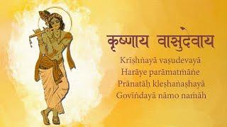 108 Times ॐ कृष्णाय वासुदेवाय हरये परमात्मने प्रणतः क्लेशनाशाय गोविंदाय नमो नमः