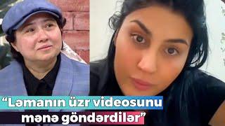 Aygün Bəylərin bacısından tiktokerə SƏRT CAVAB - “Ləmanın üzr videosunu mənə göndərdilər”