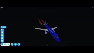 Roblox Cabin Crew Simulator  - E175 Crash Landing