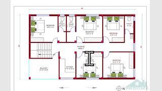 HOUSE PLAN DESIGN || 1200 SQF || 2 KATHA