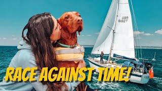 Doggie Medical Emergency  - (WHILE AT SEA) - Sailing Cadoha -  S3 Ep23