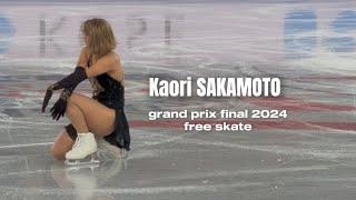 Kaori SAKAMOTO JPN - women free skate - Grand Prix Final 2024