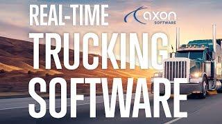 Axon Software - Best Real-Time Trucking Software - Reviews 2019 - (30 Sec)