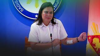 Sara Duterte explains cover on her forearm | ABS-CBN News