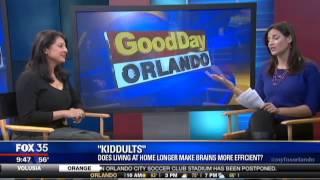 Kiddults: Failure to Launch is Healthy for Brain Development: Dr. Romie on Fox News Orlando