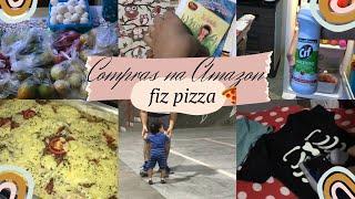 Vlogão do meu dia/ fiz pizza/ compras na Amazon| Yasmim Bárbara