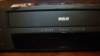 (----) RCA VR-525 VCR First Test (Goodwill Find)