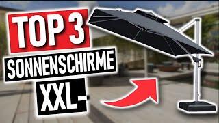 Die besten XXL SONNENSCHIRME Vergleich | Top 3 große Sonnenschirme 2024