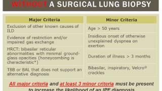 About IPF (Idiopathic Pulmonary Fibrosis) and UIP (Usual Interstitial Pneumonia)