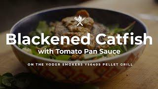 Blackened Catfish with Tomato Pan Sauce