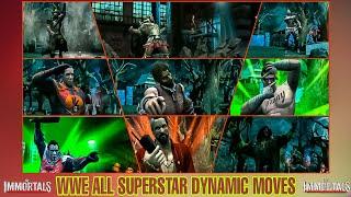 All WWE Superstar Super MOVES in WWE IMMORTALS  2021 By PRINXE GAMING