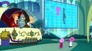 Futurama Time Machine -  Human Evolution: Intellect vs Physical Strengh