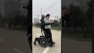 Medical stand up power wheelchair manufacturer produce mobile chairs for the elderly