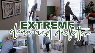 EXTREME CLEAN WITH ME | DECLUTTER BEFORE THE HOLIDAYS! | DEEP CLEANING MOTIVATION | Lauren Yarbrough