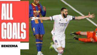 KARIM BENZEMA ALL GOALS in LALIGA