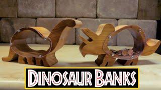 Dinosaur Piggy Banks- How to Make