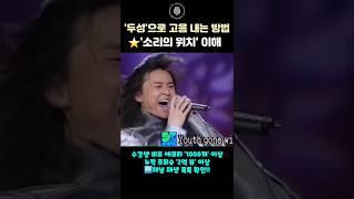전성기 시절 김경호 고음 발성법 배워보기!! #shorts