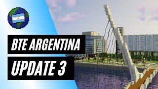 Construyendo Argentina en Minecraft Parte 3 - Showcase BTE Argentina