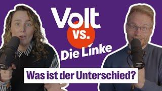 Volt vs. Linke - Was ist der Unterschied? Parteien im Vergleich